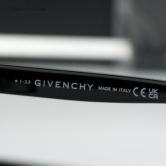 BRAND NEW Givenchy GV50040F 001 Black Demo Women Square Eyeglasses - Picture 7 of 8